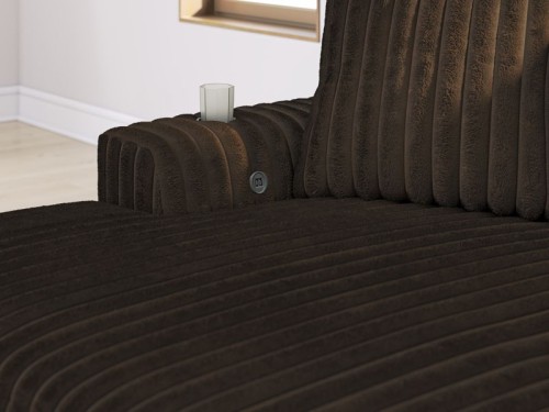 Midnight-Madness - Chocolate - Oversized Chaise