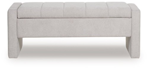 Akselman - Gray - Storage Bench