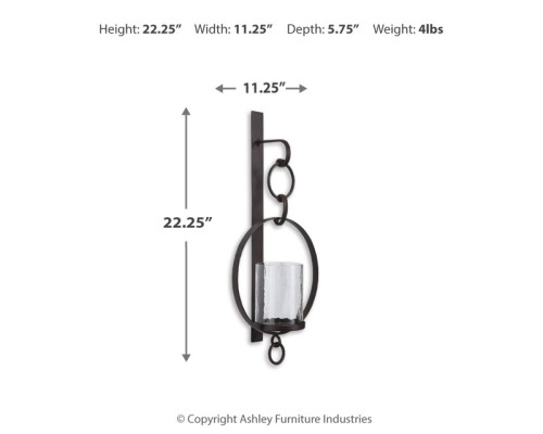 Ogaleesha - Brown - Wall Sconce