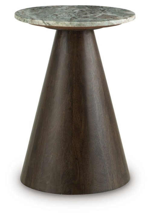 Waltnor - Gray / White / Brown - Accent Table