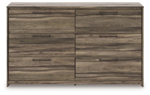 Elbrim - Brown - Dresser And Mirror