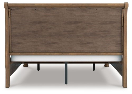 Feddinger - Medium Brown - California King Storage Sleigh Bed