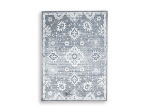 Avanworths - Blue / Gray / Ivory - Washable Large Rug