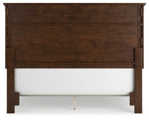 Danabrin - Brown - California King Panel Bed