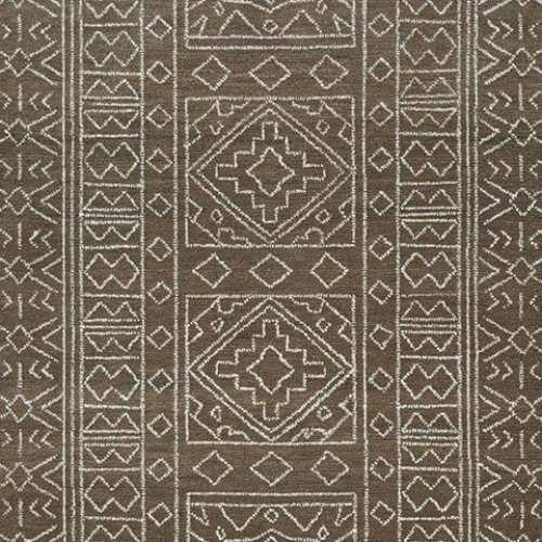 Merrittman - Brown / Ivory - Medium Rug