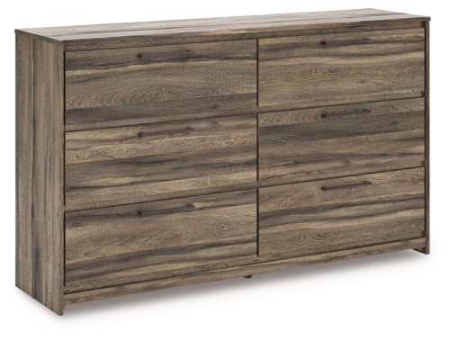 Elbrim - Brown - Dresser And Mirror
