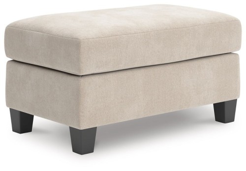 Willarae - Taupe - 2 Pc. - Chair And A Half, Ottoman