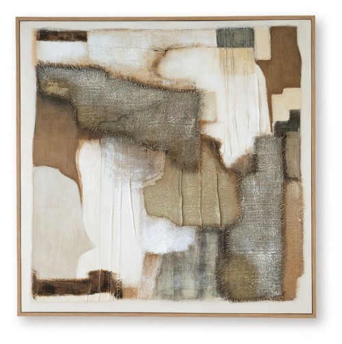 Wylander - Tan / Brown / Gray - Wall Art