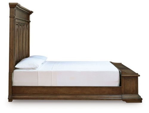 Frantanna - King Panel Storage Bed - Brown