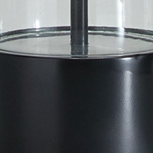 Kerrbrook - Clear / Black - Glass Table Lamp