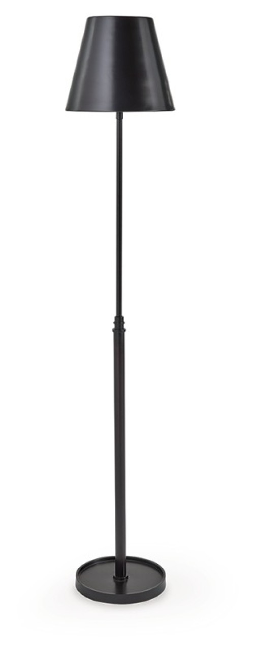 Wimner - Antique Bronze Finish - Metal Floor Lamp