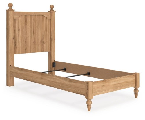 Aleaport - Warm Brown - King Panel Bed