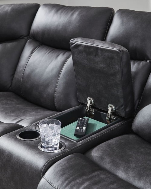Sultan Meadow - Carbon - 2-Piece Reclining Sectional