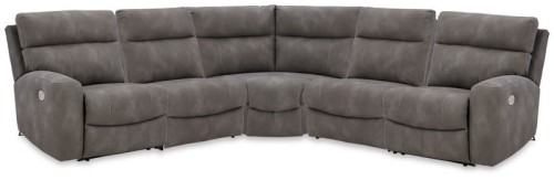 Next-Gen DuraPella - Sand - 6-Piece Power Reclining Sectional