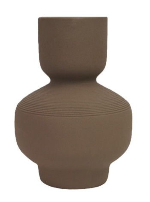 Dalsen - Brown - Vase - 13.11"