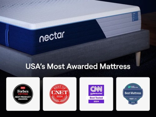 Nectar Classic Hybrid 5.1 - White - Queen Mattress