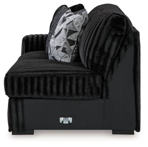 Midnight-Madness - Chocolate - 3-Piece Sectional