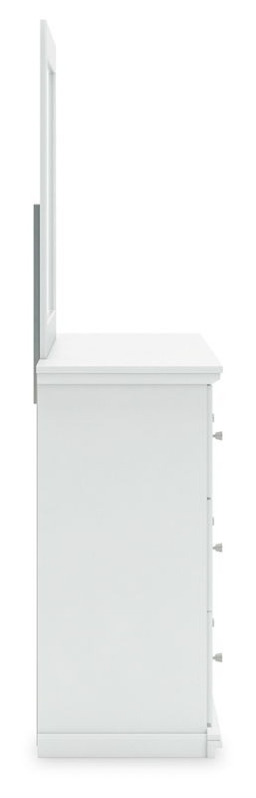 Bostwick Shoals - White - Dresser and Mirror