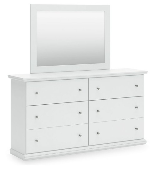 Bostwick Shoals - White - Dresser and Mirror