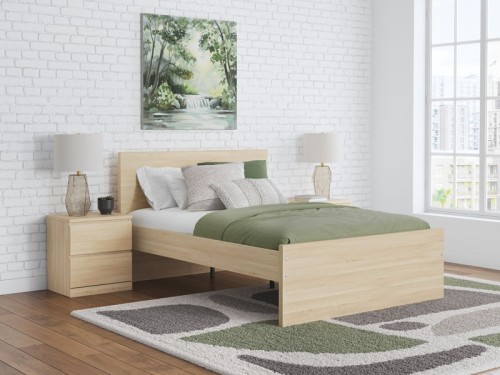 Onita - Natural - King Panel Headboard