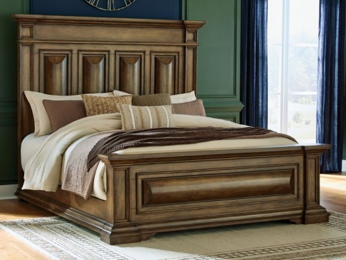 Frantanna - King Panel Storage Bed - Brown