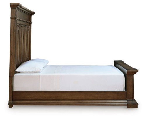 Frantanna - King Panel Storage Bed - Brown