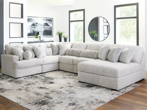 Cuddle Plush - Arctic - 2-Piece Sectional
