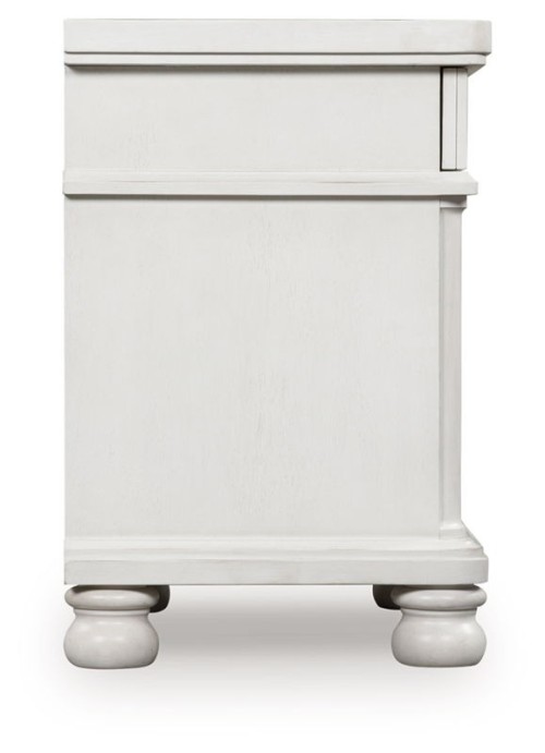 Rowlenstown - Antique White - Three Drawer Night Stand