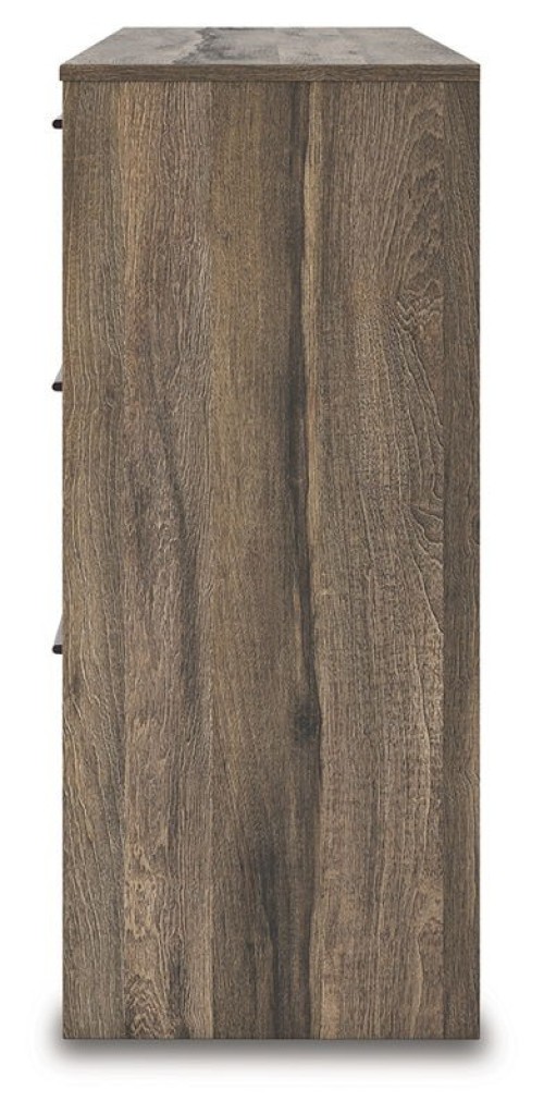 Elbrim - Brown - Dresser And Mirror