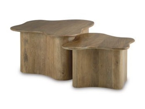 Abeford - Brown - Accent Cocktail Table (Set of 2)