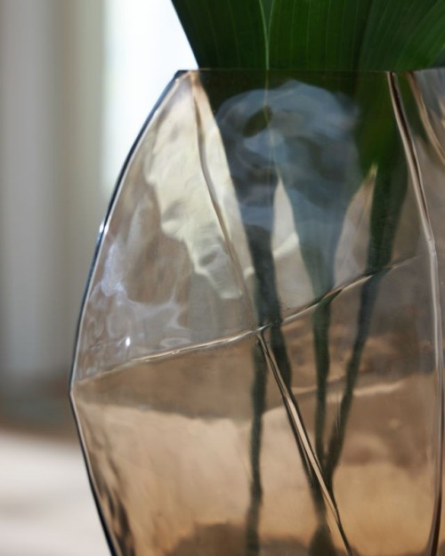 Ewart - Light Brown - Vase - 10.2"