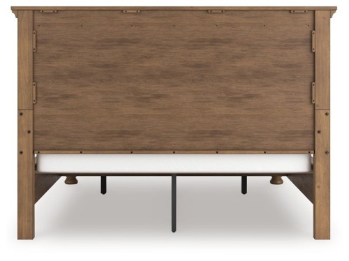 Feddinger - Medium Brown - California King Panel Storage Bed