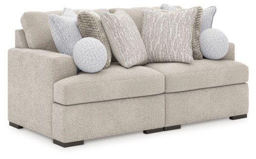 Cuddle Plush - Arctic - 2-Piece Sectional