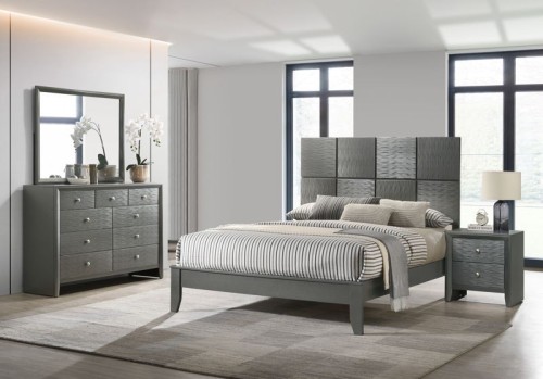 Denker - Full 4 Piece Bedroom Set - White