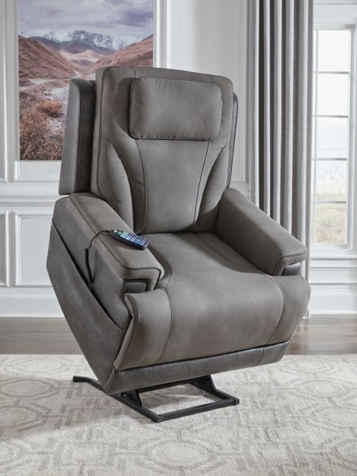 4Z-Peaceful Pause - Serenity Zone - Sand - Power Lift Recliner