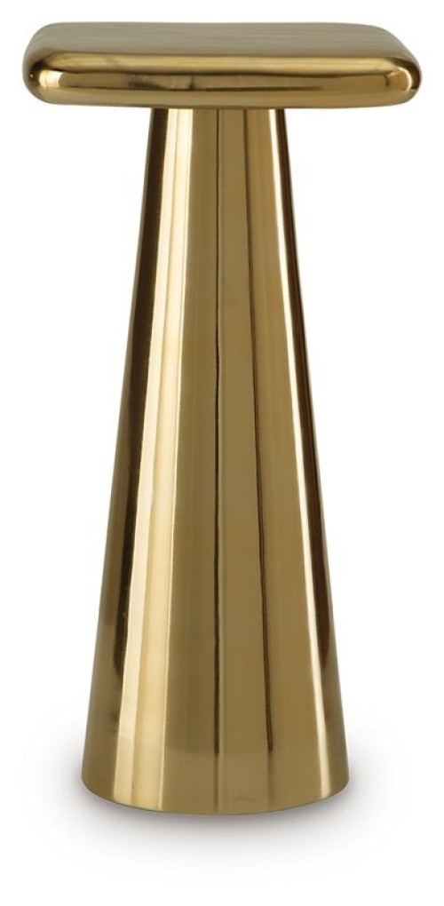 Dallenburg - Gold Finish - Accent Table