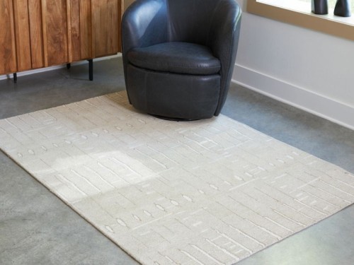 Wolbert - Tan / Ivory - Medium Rug
