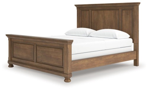 Feddinger - Medium Brown - King Panel Bed