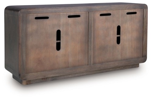 Elliston - Espresso Brown - Accent Cabinet