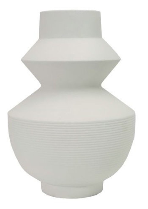 Naveen - White - Vase - 18"
