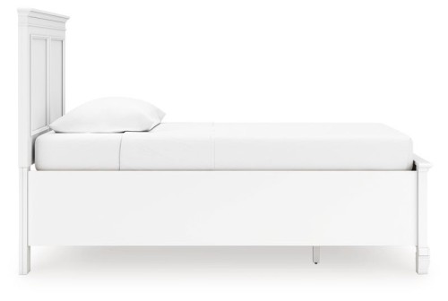 Fortman - White - Queen Panel Storage Bed