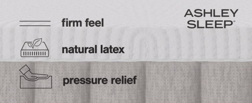 Terra Sleep Firm - White - King Mattress