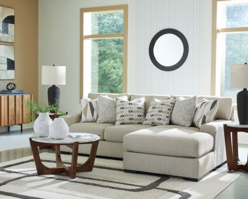 LaureLGrove - Pebble - 5-Piece Sectional With RAF Corner Chaise