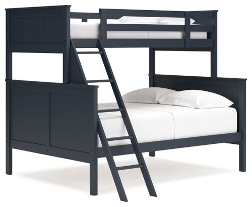 Nextonfort - Black - Twin Over Twin Bunk Bed