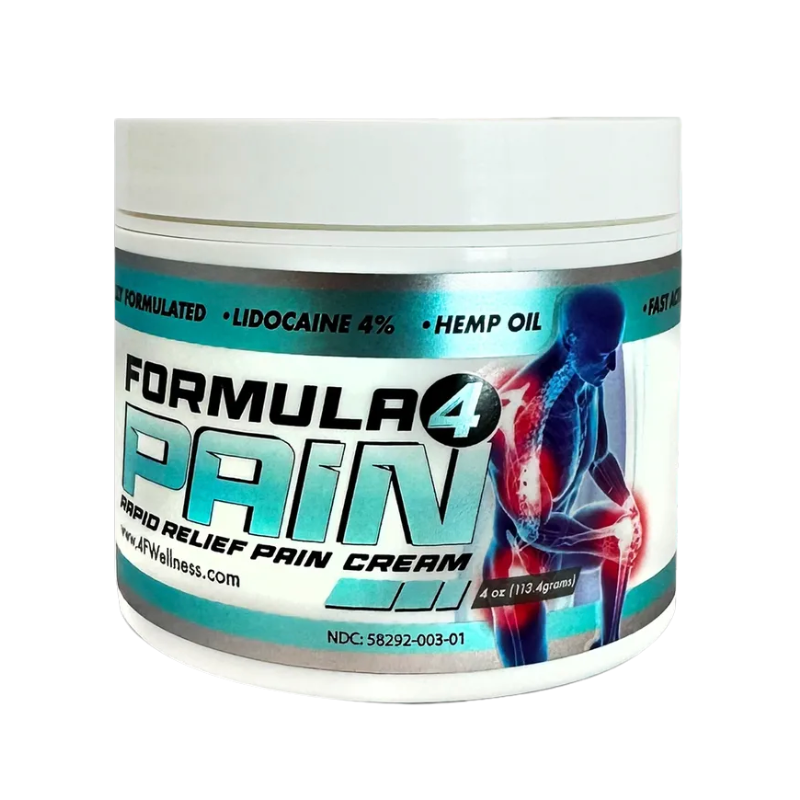 4F Wellness - Rapid Relief Topical CBD Pain Cream