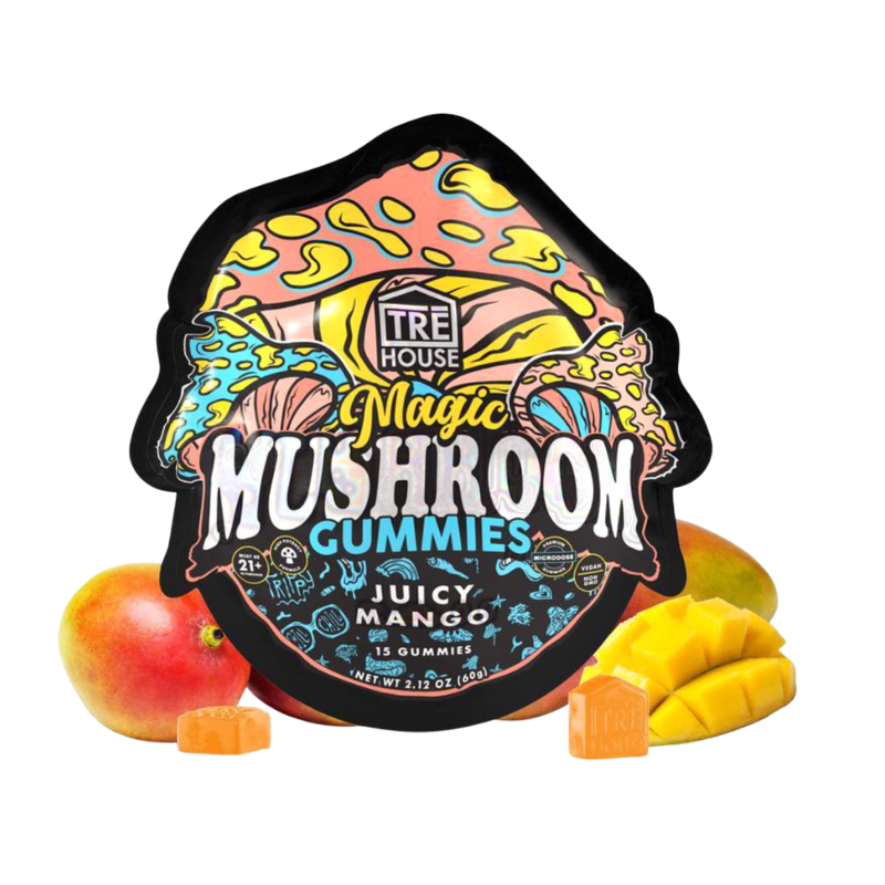 TRE House Magic Mushroom Gummies - Juicy Mango