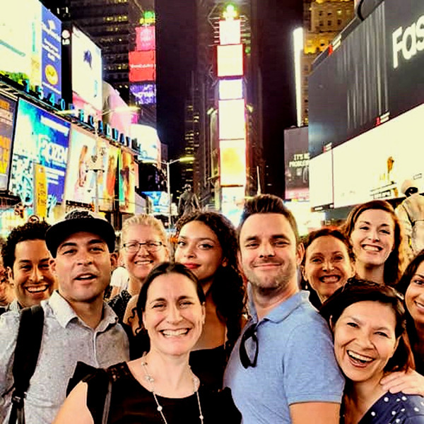 tom todoroff studio acting students in times square ny