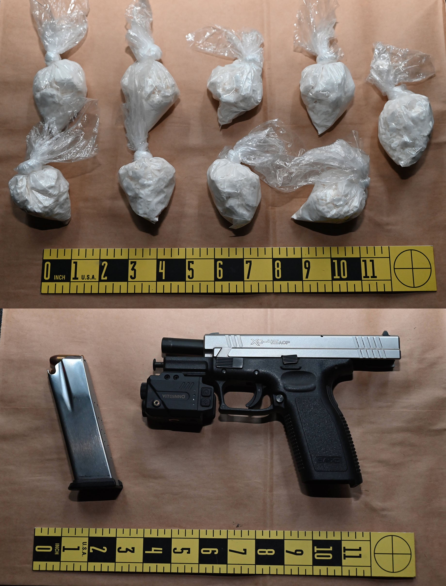Deputies Arrest Convicted Felon for Possessing Loaded Handgun and Cocaine Following DWI Arrest