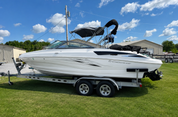 2012 CROWNLINE 215 SS W/ V8 MPI &  VENTURE CUSTOM TANDEM TRAILER