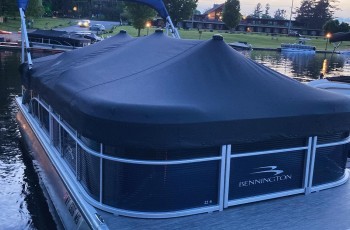 2022 BENNINGTON 22 SSRSD PONTOON BOAT W/ YAMAHA 70 HP O/B W/ YACHT CLUB DOUBLE AXLE